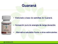 Productos herbalife guarana