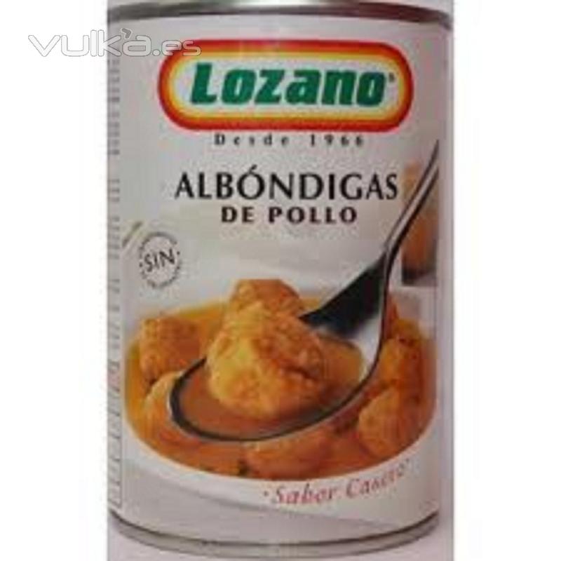 Albóndigas de Pollo Lozano