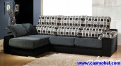 Modelo cesar, disponible en sofa 3 plazas, 2 plazas, sillon, rinconera y chaiselongue asientos desl