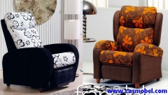 Modelos fran & lolo, sillones relax de apertura manual, disponible en toda la gama de tapicerias y p