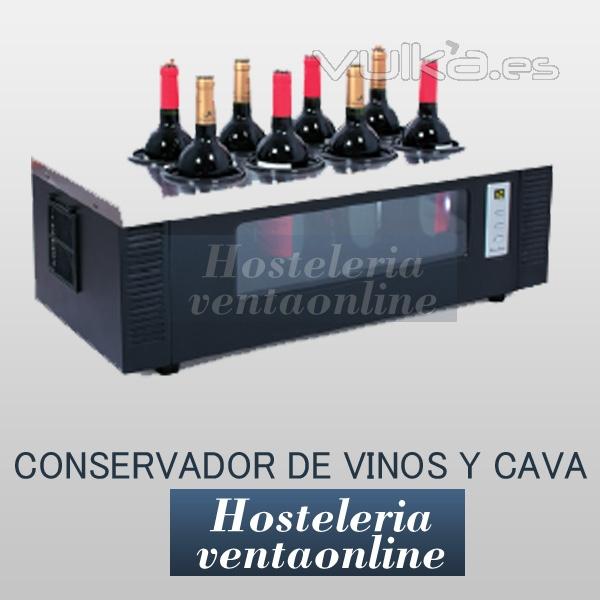 CONSERVADOR DE VINOS Y CAVA 8 BOTELLAS