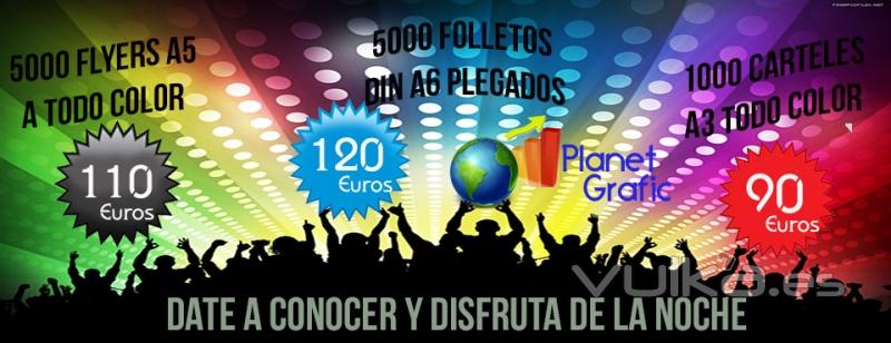 Folleros, flyers y carteles a los mejores precios