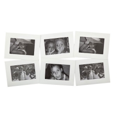 Portafotos multi ventanas portafotos multiple bosco blanco 10x15 6 fotos h en la llimona home