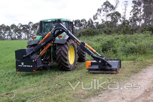 Trituradora agrícola de brazo TMC Cancela