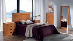 Dormitorio madera moderno