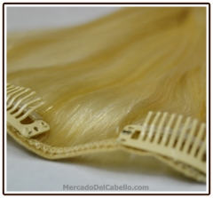 Extensiones de cabello natural de quita y pon - extensiones con clip