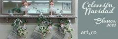 Coleccion decoracion navidad en blanco - 2012 en wwwarticoencasacom