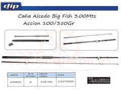 Wwwceboseltimones - cana alcedo/dip big fish 300mts - con talonera