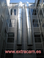 Conductos de ventilacion,extraccion de humos,ventilacion industrial