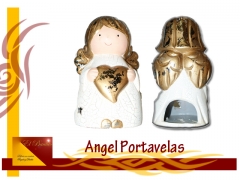 Figura angel portavela