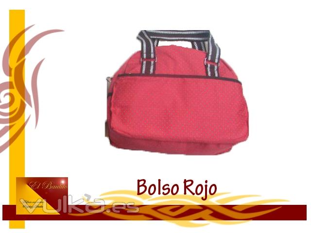 BOLSO SEÑORA ROJO