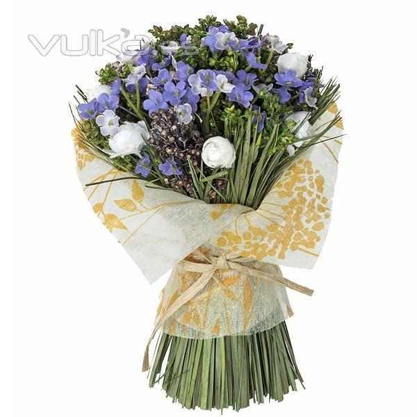 Arreglo floral bouquet natural flores artificiales - La Llimona home