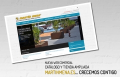 Nueva web wwwmartinmenaes en cuanto a mobiliario urbano se refiere