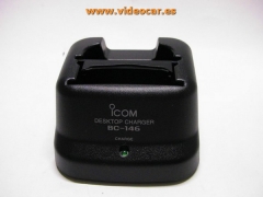 Cargador walkie vhf icom bc-146ejpg