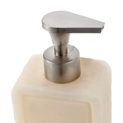 Dosificadores de bano dosificador bano soap rectangular beig 1 - la llimona