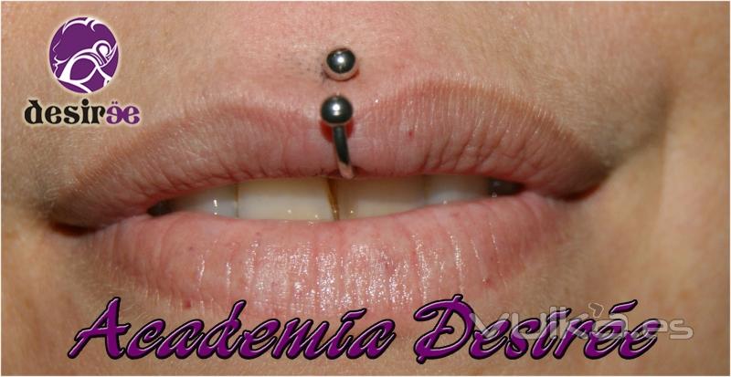 Piercing labio superior