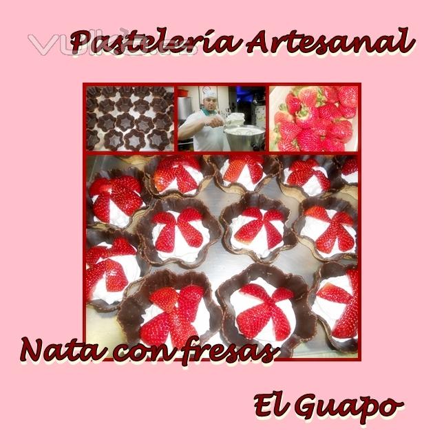 Fresas con nata 