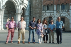 Miembros de la clinica en congreso internacional de ultimos avances en oftalmologia en la toscana (italia) 2008