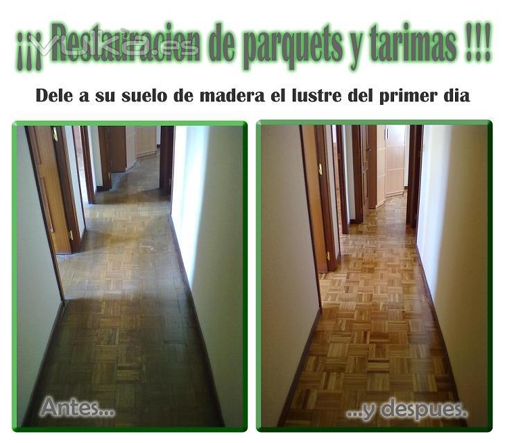 Restauracion de parquets y tarimas.