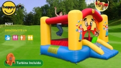 Castillo hinchable pequeno infantil para su jardin, para interior o exterior