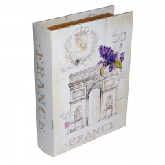 Caja-libro vintage arco del triunfo