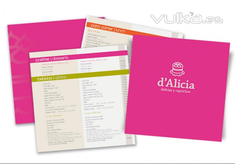 Diseño Gráfico - D Alicia Café - Marbella