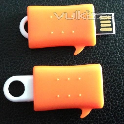 Nuevo slide memoria usb mini con logotipo