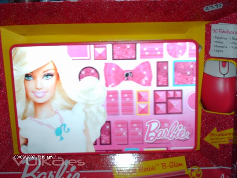 Ordenador portatil barbie,29x25
