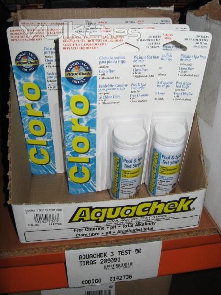 Aquachek 50 tiras.