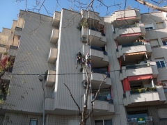 Rehabilitacion de fachada c/ cartagena, barcelona