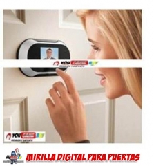 Camara digital para la mirilla de la puerta de casa, camaras de seguridad