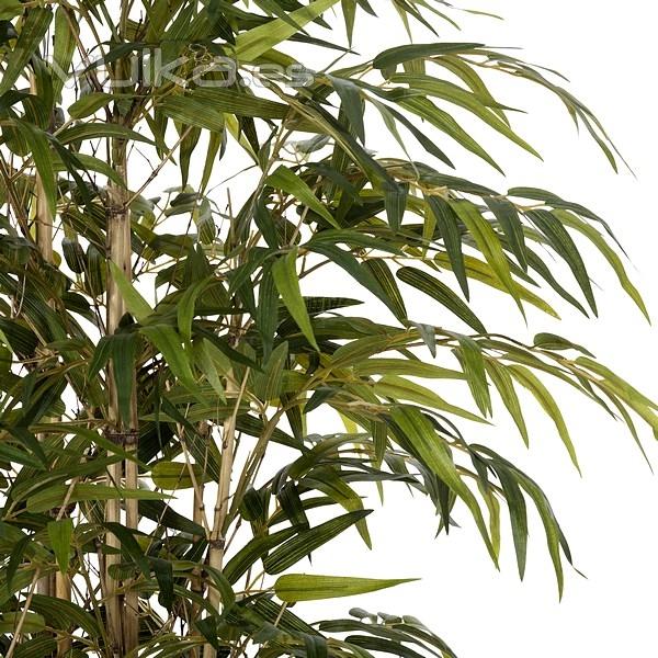 Plantas artificiales. Planta bambú artificial con maceta 185 2 - La Llimona home