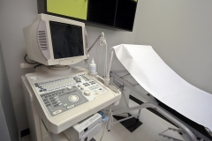 Vista de sala  exploracion de ginecologia- obstetricia