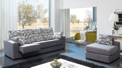 Sofa y sillon con el mismo tapizado