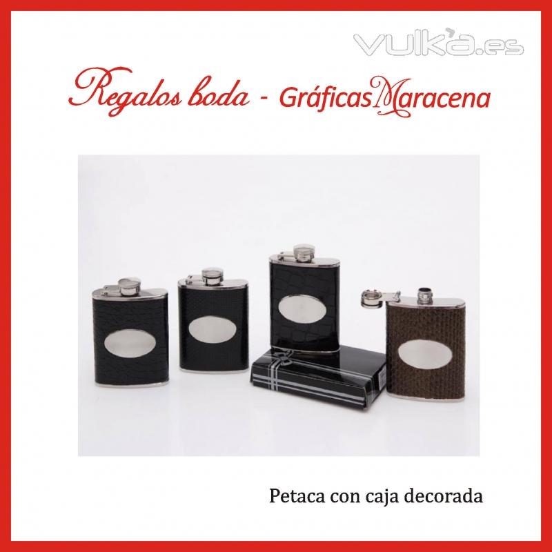 Regalo boda Granada - Petaca licor - 