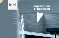 Diseno y desarrollo de la web de inel, empresa de arquitectura e ingenieria