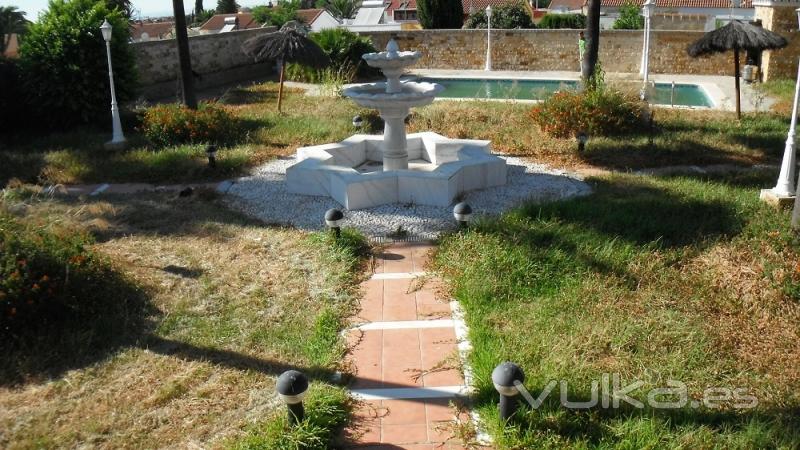 Rehabilitación del jardin