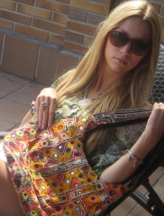 Bolso estilo boho chic, hippie chic, estilo bohemian handbag