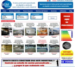 Bgmnavescom portal especializado en alquiler y venta de naves industriales