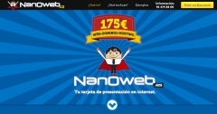 Diseno y desarrollo de nanoweb, un servicio propio de diseno de paginas web para negocios