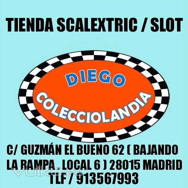 La mejor Tienda de Scalextric de España.Mas de 2500 referencias de coches de Slot a la venta. 