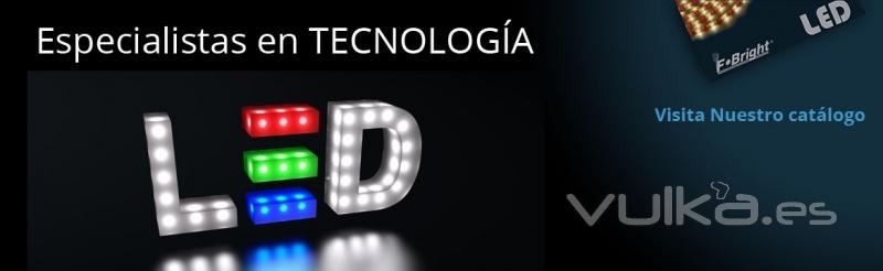 Especialistas en tecnología Led