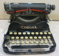 Maquina de escribir corona nº3 del ano 1919
