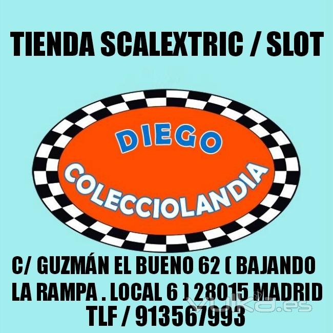 Tienda-Scalextric-Slot-Madrid-Espàña-Coches de Scalextric en Madrid-Barcelona-Gerona-Tarragona-Slot