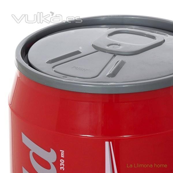 Gifts. Papelera lata refresco Cold Drinks 21 2 - La Llimona home