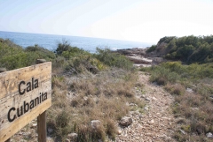 Cala cubanita (sierra de irta)