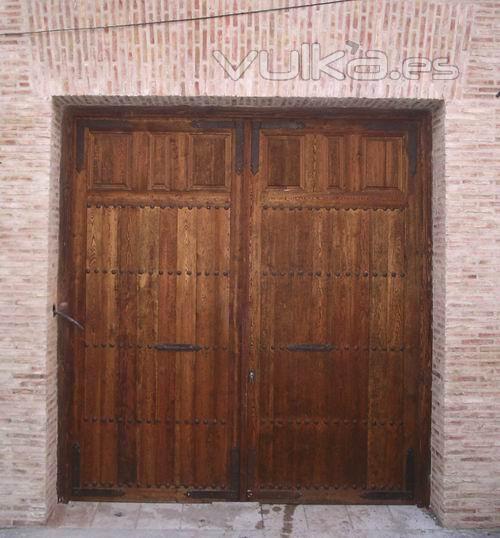 Puertas de exterior de Madera