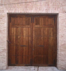 Puertas de exterior de madera
