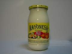 Mayonesa frasco cristal 500