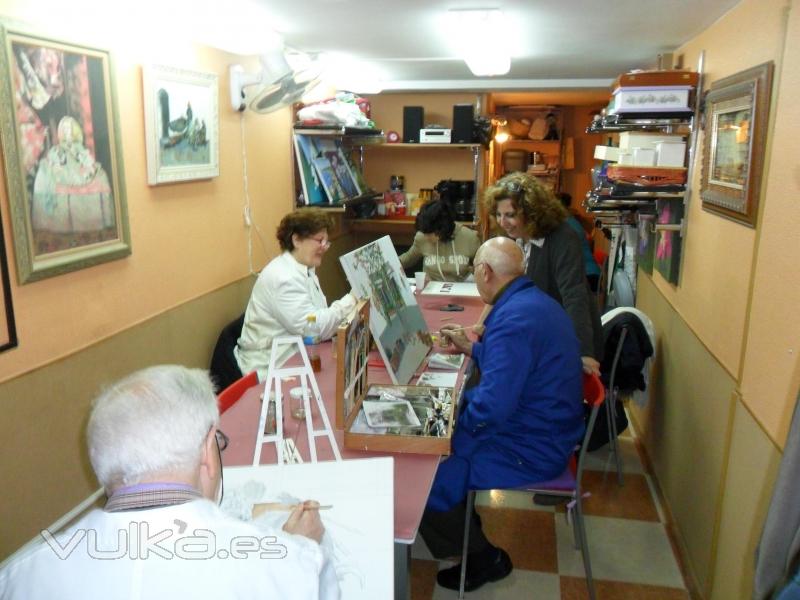 Clases de pintura en nuestros talleres